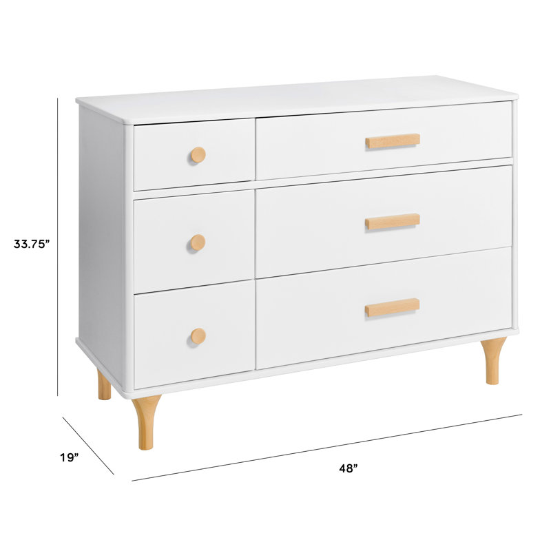 babyletto Lolly 6 Drawer Double Dresser & Reviews Wayfair